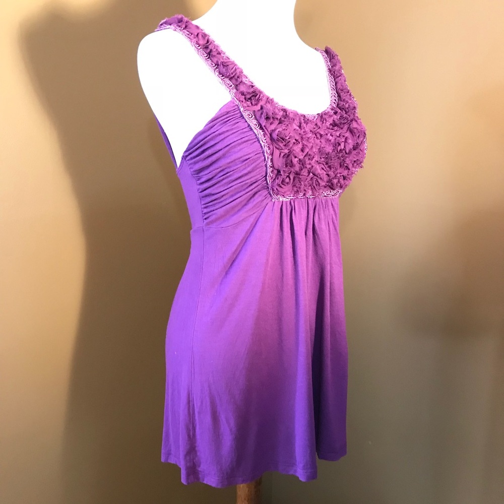 Soprano purple tank, size small